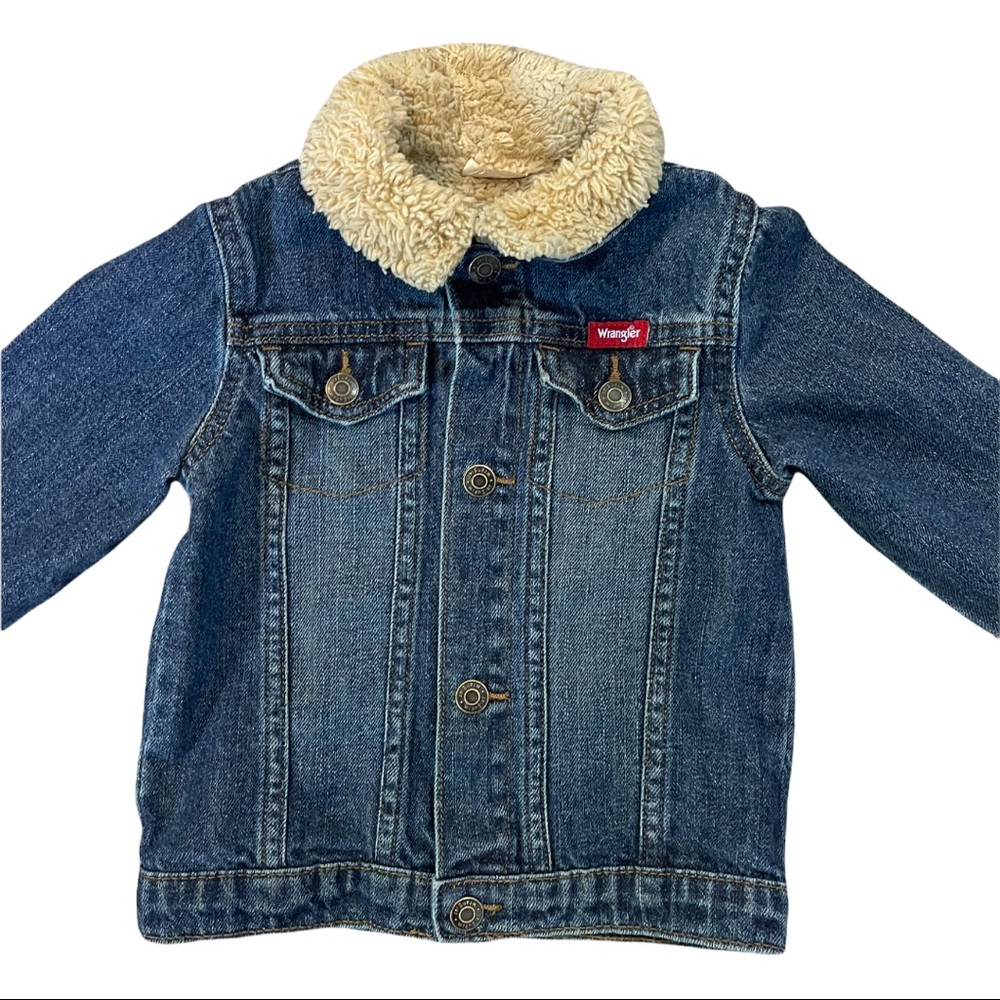 WRANGLER KIDS JEAN JACKET • 3T • Denim Coat